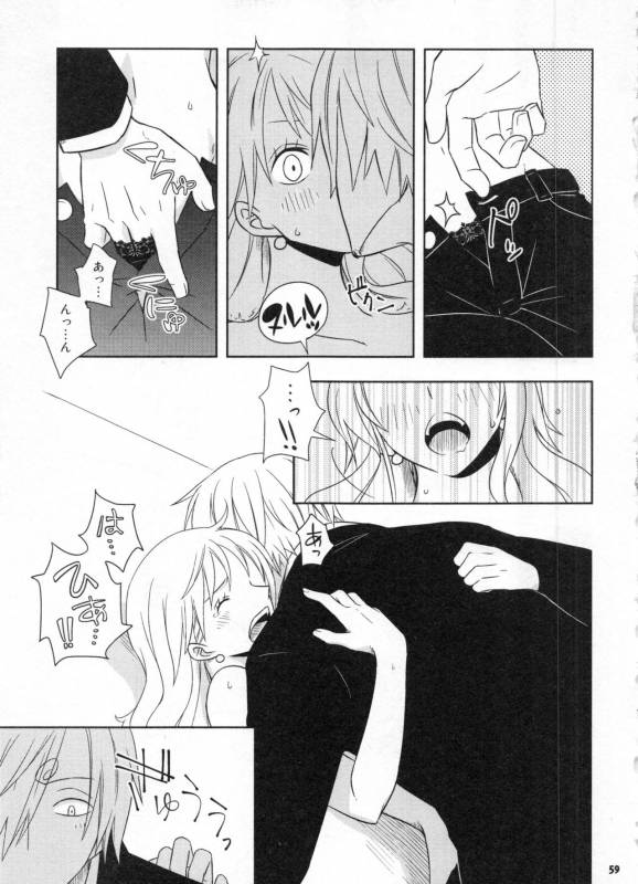 (C91) [Orange Typhoon (Yamada Enako)] SweetNess 3 Sanji x Nami Sairokushuu (One Piece)_061