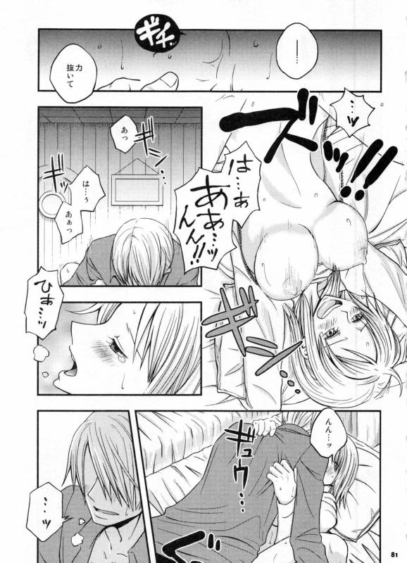 (C91) [Orange Typhoon (Yamada Enako)] SweetNess 3 Sanji x Nami Sairokushuu (One Piece)_083
