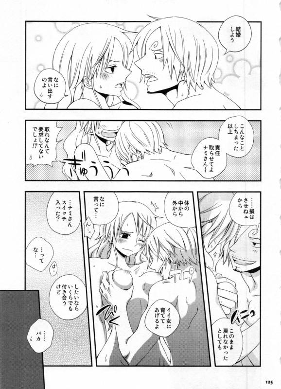 (C91) [Orange Typhoon (Yamada Enako)] SweetNess 3 Sanji x Nami Sairokushuu (One Piece)_127