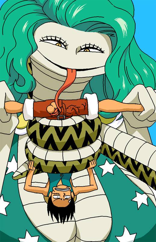 boa sandersonia+monkey d luffy